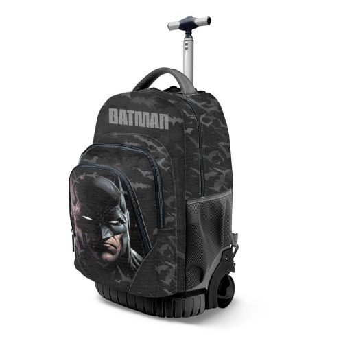BATMAN GTS KOLEČKOVÝ Školní batoh/Mini kufr - MODRÝ - 32cm X 47cm X 25cm