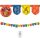 1 ks Happy Birthday nápis HARRY POTTER HOGWARTS HOUSES