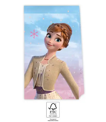 4 ks papírová party taška FROZEN 2 WIND SPIRIT