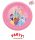 4 ks opakovaně použitelný party talíř 21 cm DISNEY PRINCESSES