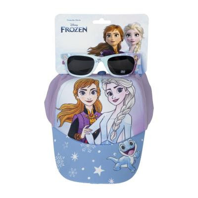 Baseballová čepice + sluneční brýle - Disney Ledové království