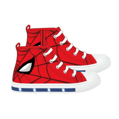 Prémiové dětské světelné vysoké sportovní boty - Spiderman