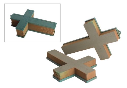 TH.WATER CROSS * 2 40 * 27 * 5CM