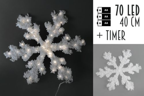SVĚTL.HOŘIČÍ+70LED SNĚŽENÝ 40