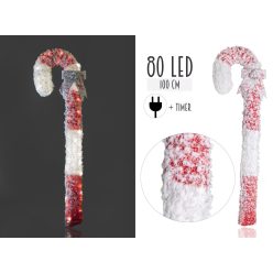 VIL.SÉTAPÁLCA+80LED HÓ/P100