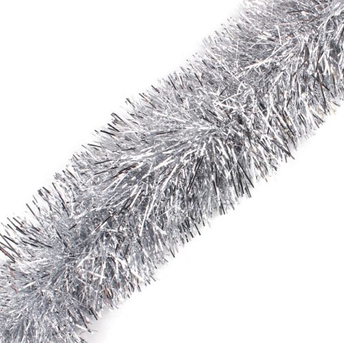 BOA ŠIROKÝ TLUSTÝ STŘÍBRNÝ12CM*2M
