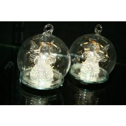 STŘÍKAČKA LED KULIČKA/ANDĚL 2S 7CM