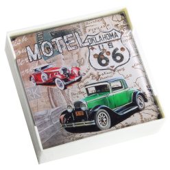 PODLOŽKA*4 4ČTYŘÚHELNÍK OLD CARS11