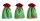 TEXT.JELENTESEK BAG/ GREEN3S21*15