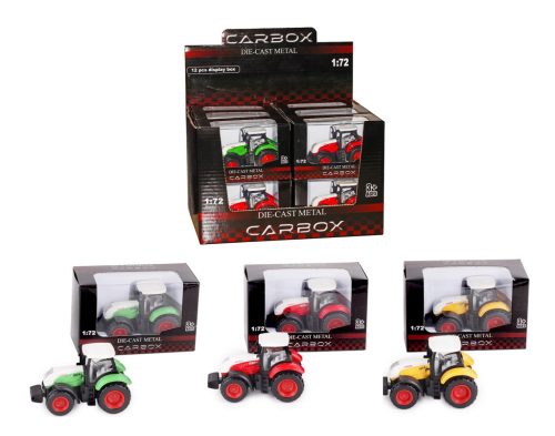TRAKTOR BÍLÁ STŘECHA 1/72  3S