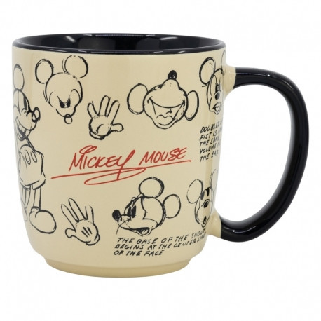 MICKEY MOUSE mikrovlnný keramický hrnek v dárkové krabici - 380 ML