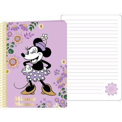Minnie egér A5 méretű Spirálos Notesz 14,5x21cm FSC