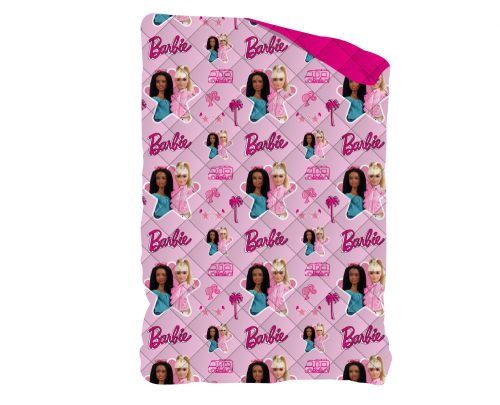 Barbie přikrývka na postel - 170 x 250 cm