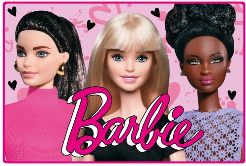 Barbie koupelnový koberec, rohožka - 50 x 80 cm