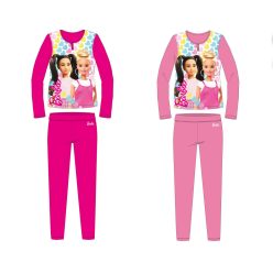 Barbie tričko bavlněné pyžamo - růžové - 128