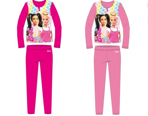 Barbie tričko bavlněné pyžamo - růžové - 98