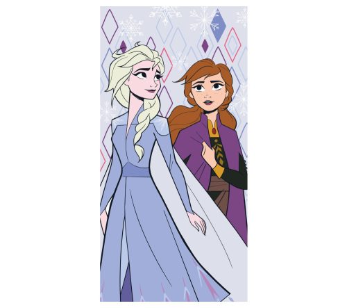 Disney Ledové království rychleschnoucí plážový ručník - 70x140 cm