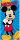 Disney Mickey Mouse pánská tenká bavlněná pyžama - tričková pyžama - světle šedá-tmavě modrá