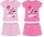 Disney Minnie myš bavlněný letní set - tričko-šortky - světle růžová - 98