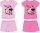 Disney Minnie Mouse bavlněný letní set - tričko a kraťasy - růžový - 104