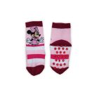 Protiskluzové dětské ponožky - Minnie Mouse - plyšové - světle růžová - 19-22