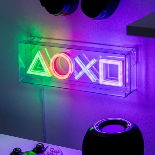 Playstation nástěnné LED neonové osvětlení