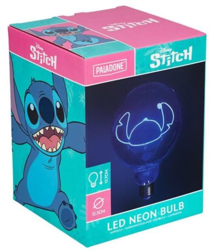 Stitch LED neonové osvětlení ve tvaru žárovky
