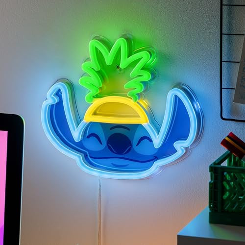 Lilo a Stitch ananasový klobouk Nástěnné LED náladové osvětlení