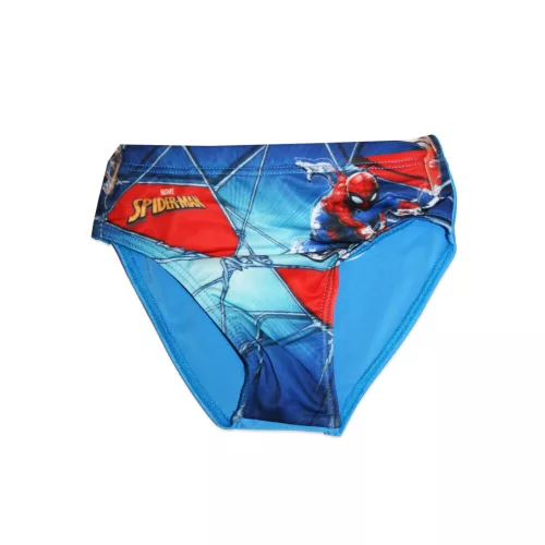 Plavkové spodní díl Spiderman chlapečkům - s nápisem Spiderman - středně modré - 104