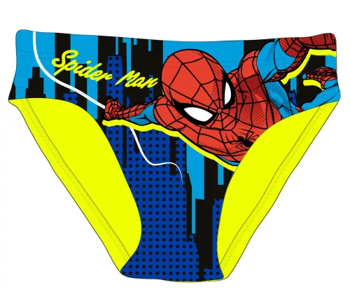 Spiderman chlapec koupací kalhoty - UV žluté - 98