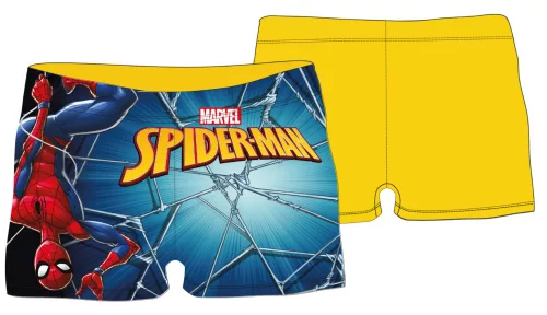 Spiderman chlapec plavky - žluté - 122