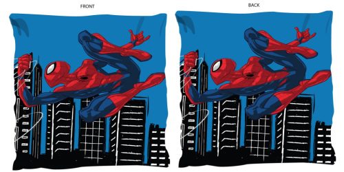Spiderman polštář, dekorativní polštář - 40 x 40 cm