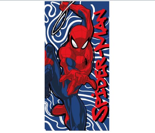 Pavoučí rychleschnoucí plážový ručník Spiderman - 70x140 cm