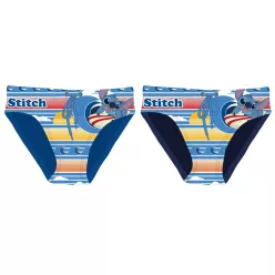 Stitch chlapecké plavky - středně modré - 110